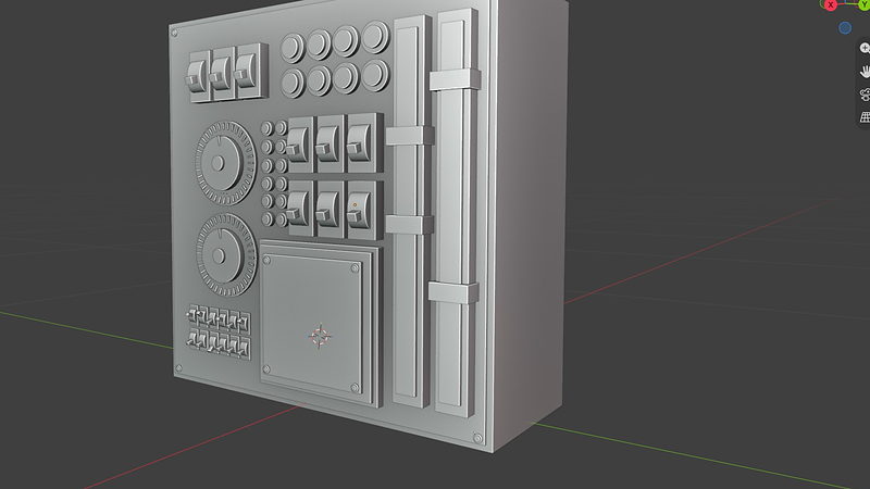 Original alien creature modeled with subdivision surfaces in Blender