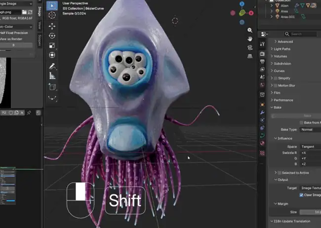 Texturing techniques animating in Blender