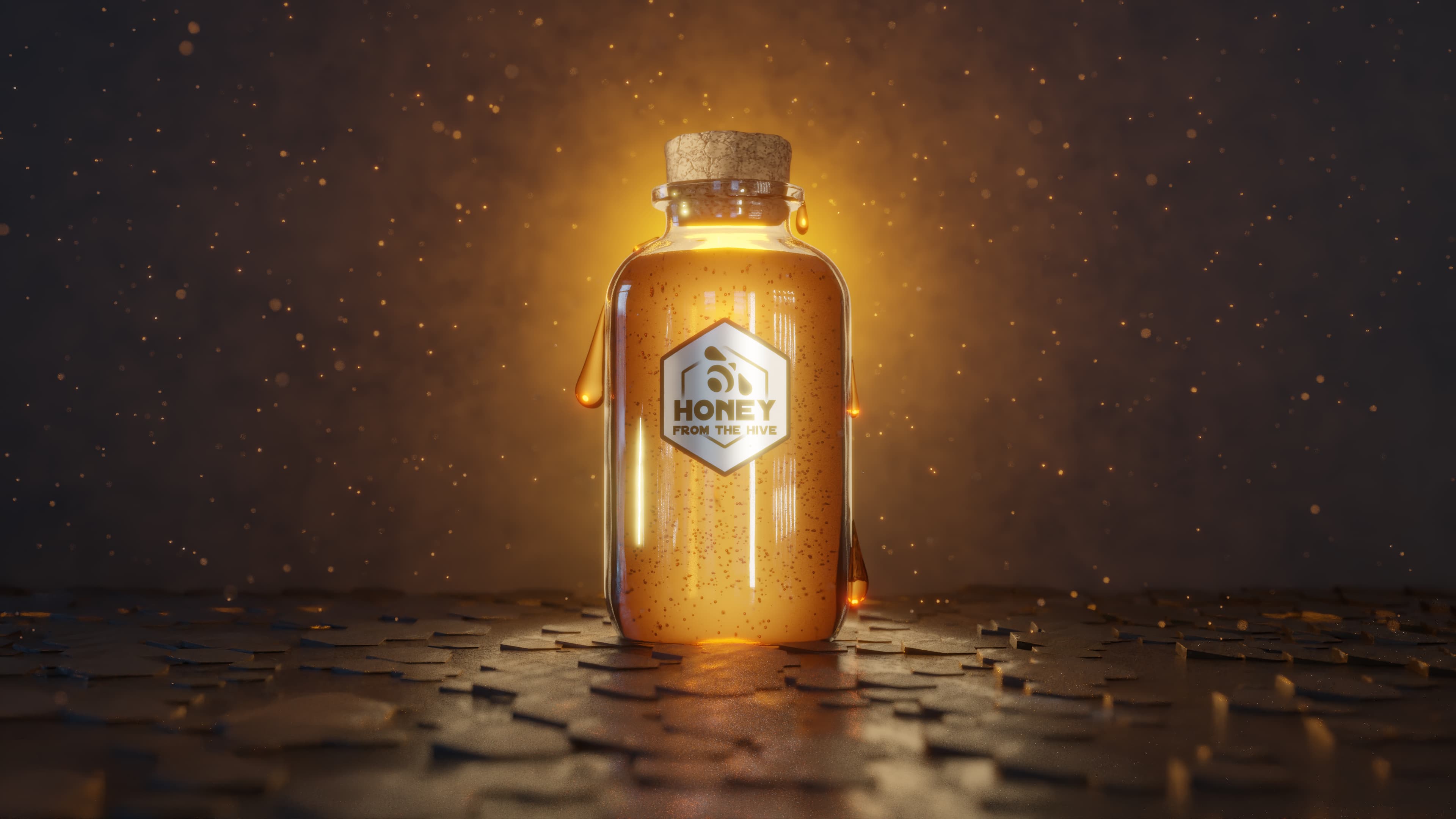 The Honey Jar | Your second Blender project, and first portfolio render